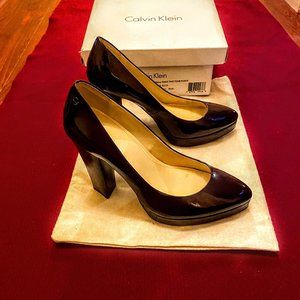 Calvin Klein Patent Leather Pumps